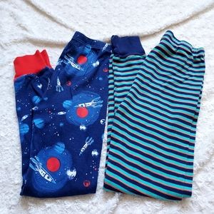 OshKosh B'gosh cozy cool weather pajama bottoms 2 pair youth 10 & 12